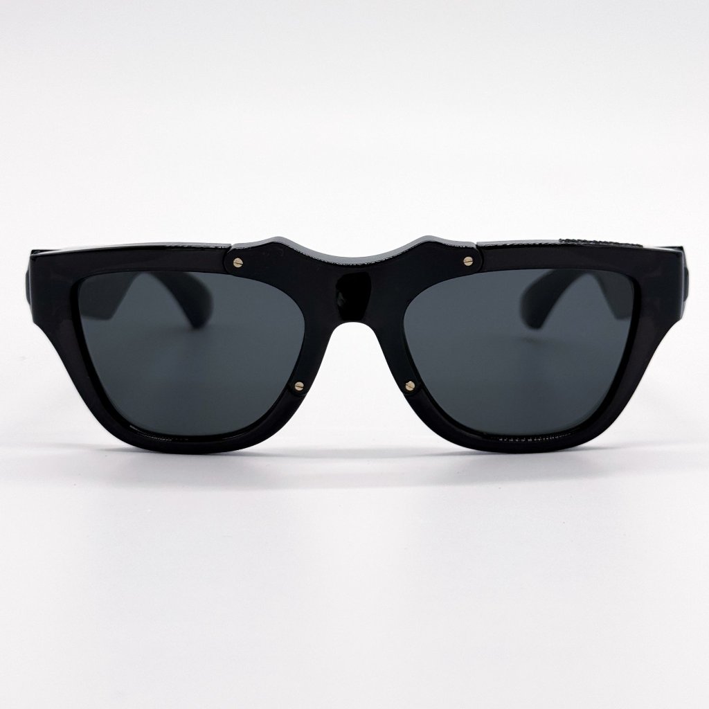New Burberry Sunglasses Black Unisex Be4445u 4112/87 Burberry Be4445u 411287